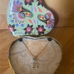 Brighton Silver Necklace with Star Charms